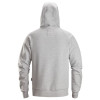 Snickers 2845 Heavyweight Premium Hoodie with Chest Logo Grey Size Small