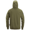 Snickers 2894 Hoodie with Chest Logo Soft and Comfortable Khaki Green Size Small