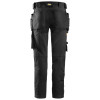 Snickers 6241 AllroundWork Stretch Work Trousers with Holster Pockets Black 35w 32 Leg