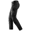 Snickers 6241 AllroundWork Stretch Work Trousers with Holster Pockets Black 35w 32 Leg