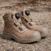 Apache Churchill S7S Twist Lock Speed Lace Waterproof Safety Boots Stone Size 5