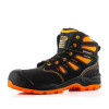 Buckler Buckbootz Buckzviz BVIZ2 Hi-Vis Waterproof Safety Work Boot Black / Orange Size 9