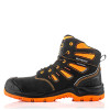 Buckler Buckbootz Buckzviz BVIZ2 Hi-Vis Waterproof Safety Work Boot Black / Orange Size 7