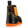 Buckler Buckbootz Buckzviz BVIZ3 Safety Dealer Boots  Black / Orange Size 7