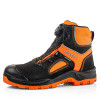 Buckler Buckbootz Buckzviz BVIZ7 High Visibility S7S Waterproof Safety Speed Lace Boots Orange Black Size 9