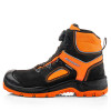 Buckler Buckbootz Buckzviz BVIZ7 High Visibility S7S Waterproof Safety Speed Lace Boots Orange Black Size 9