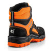 Buckler Buckbootz Buckzviz BVIZ7 High Visibility S7S Waterproof Safety Speed Lace Boots Orange Black Size 9