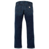 Carhartt 102807 Slim Fit Tapered Jeans, Rugged Flex Tapered Work Trousers Superior Blue 34w L32