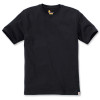 Carhartt 104264 T-shirt Relaxed Fit Heavyweight Short Sleeve in Black Size Large