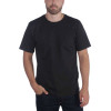 Carhartt 104264 T-shirt Relaxed Fit Heavyweight Short Sleeve in Black Size Large