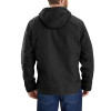 Carhartt 104392 Coat Relaxed Fit Duck Sherpa Lined Hooded Jacket Black Size Small