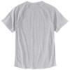 Carhartt TK4616 Force Plain T-shirt with Chest Pocket Heather Grey Medium