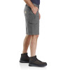 Carhartt Work Shorts - Ripstop Cargo with Stretch Fabric - Steel Grey 34w