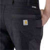 Carhartt 105074 Steel Rugged Flex Ripstop Double Front Work Trousers Black 30w L30