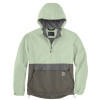 Carhartt 105749 Rain Defender Anorak Loose Fit and Lightweight Tender Green / Dusty Olive Medium