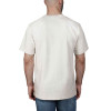 Carhartt Short Sleeve T-shirt with Graphic Print Malt White Medium