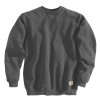 Carhartt K124 Sweatshirt Loose Fit Crewneck Jumper Carbon Heather Size Small