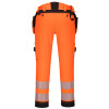 Portwest DX442 DX4 Hi-Vis Detachable Holster Pocket Trousers Orange 32w