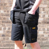 Dewalt Kingsport Trade Shorts - Pro Stretch Fabric - Holster Pockets Black 34w