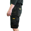 Dewalt Kingsport Trade Shorts - Pro Stretch Fabric - Holster Pockets Black 34w