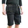 Dewalt Kingsport Trade Shorts - Pro Stretch Fabric - Holster Pockets Black 34w