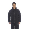 Portwest F330 Shower Proof Work fleece Jacket - Black - Large