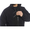 Portwest F330 Shower Proof Work fleece Jacket - Black - Large