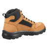 Carhartt F700919 Michigan Safety Boots with Side Zip Midcut Rugged Flex Wheat EU43 - UK9