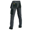 Dewalt Memphis Stretch Work Trouser - Holster Pockets - Grey & Black 34R