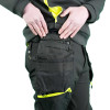 Portwest DX4 4-Way Stretch Fabric Work Trousers with Detachable Holster Pockets - Black 32w