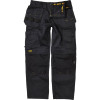 Dewalt Pro Tradesman Work Trouser - Holster Pockets - Black - 38w Long Leg