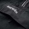 Scruffs Over Head Water Resistant Jacket with 1/4 Zip and Hood Black Size Small