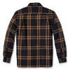 Carhartt 106354 Heavyweight Sherpa Lined Flannel Shirt Jacket Black Size Large