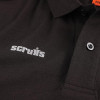 Scruffs Tech Polo Shirt - Black Large