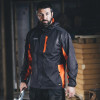 Scruffs Worker Rain Waterproof Jacket Grey / Orange Small