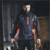 Scruffs Worker Rain Waterproof Jacket Grey / Orange Small