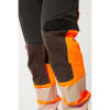 Portwest EV4 EV442 Hi Vis Stretch Class 1 Work Trousers with Holster Pockets Orange 34w Reg