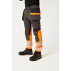 Portwest EV4 EV442 Hi Vis Stretch Class 1 Work Trousers with Holster Pockets Orange 34w Reg